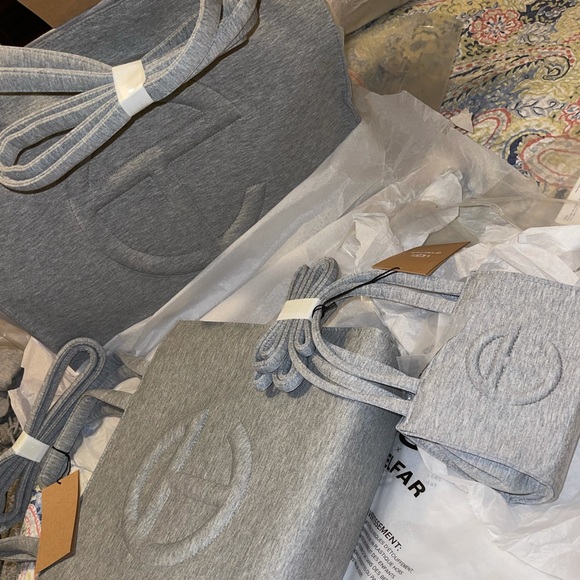 UGG x TELFAR Large Fleece Shopper - Heather Grey - Picture 4 of 4